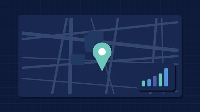Ilustração de mapa e indicadores financeiros — Consultoria Financeira Empresarial no Brooklin