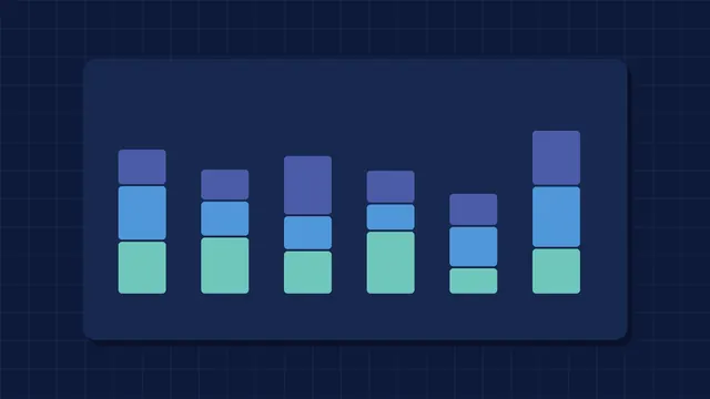 Ilustração de gráficos financeiros — Consultoria financeira presencial ou remota: qual escolher?