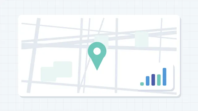 Ilustração de mapa e indicadores financeiros — Consultoria Financeira Empresarial no Itaim Bibi