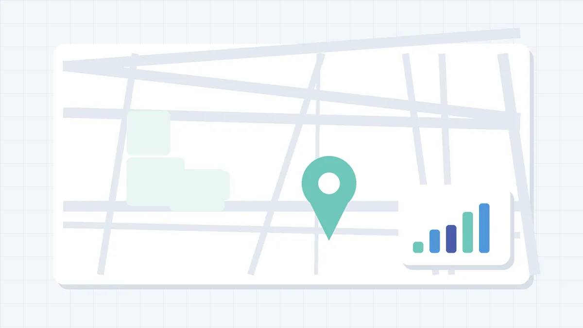 Ilustração de mapa e indicadores financeiros — Consultoria Financeira Empresarial em Vila Madalena