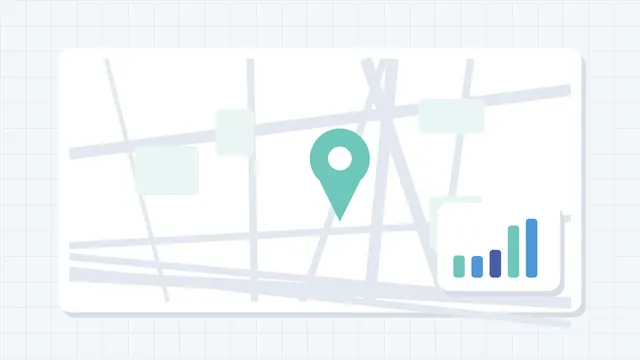 Ilustração de mapa e indicadores financeiros — Consultoria Financeira Empresarial na Vila Nova Conceição