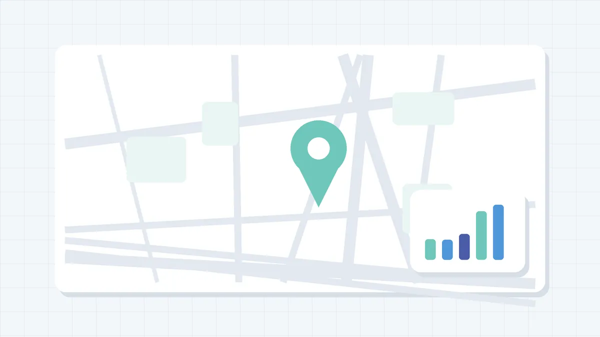 Ilustração de mapa e indicadores financeiros — Consultoria Financeira Empresarial na Vila Nova Conceição