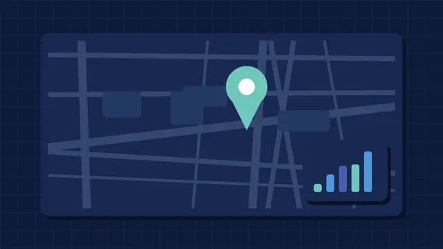 Ilustração de mapa e indicadores financeiros — Consultoria Financeira Empresarial em Vila Olímpia